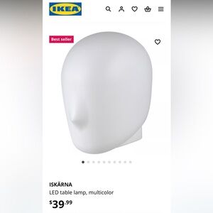 IKEA LED, Multi Light Table Lamp - NEW